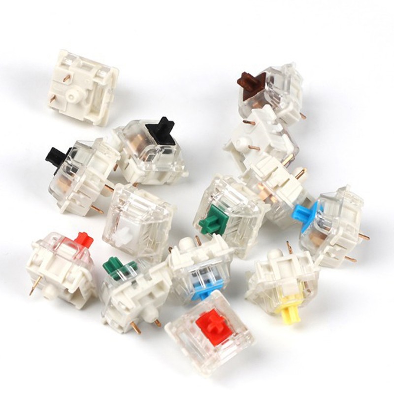 35pcs SMD RGB Switch DIY High Stability Transparent Mechanical Keyboard