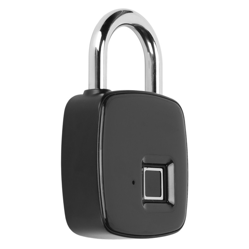 Fingerprint Padlock Biometrics Technology USB Rechargeable IP65 Waterproof Smart Padlock