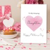 YiKaLus Cute Mothers Day Card for Daughter, Best Mothers Day