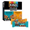 KIND Mini Snack Bars Variety Pack, Gluten Free, Low Sugar,