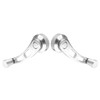 Akozon Window Crank Handle, 2pcs Auto Window Handle Riser, Alloy