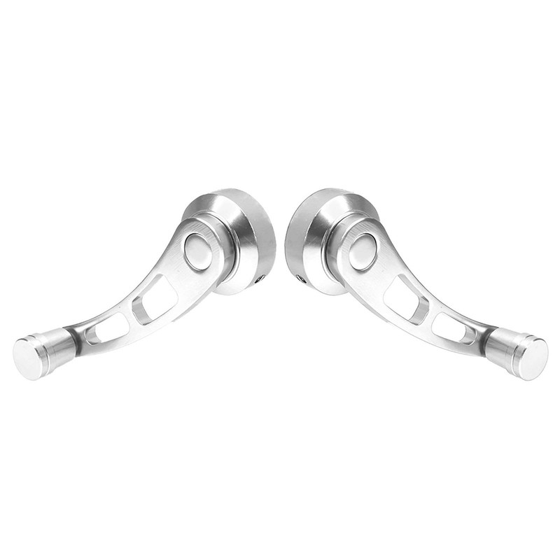 Akozon Window Crank Handle, 2pcs Auto Window Handle Riser, Alloy