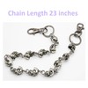 Skull Pocket Chain, Trouser Chains for Men, skull head chain