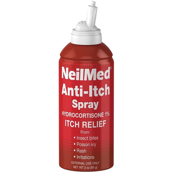 NeilMed Anti Itch (Relief) Spray Hydrocortisone 1%, 3 Oz