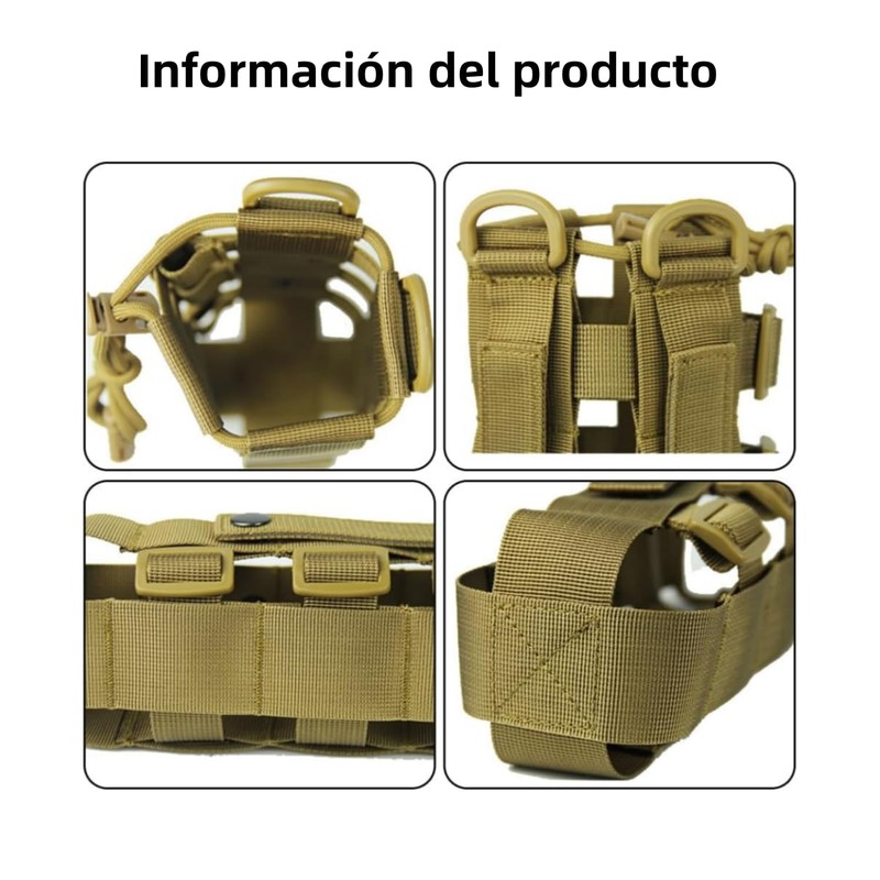 THJOPOKEEL Soporte Ajustable para Botella de Agua con Correa Ajustable