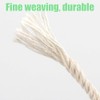Twine Beige String, 100 Meters 3mm Diameter, Cotton Rope Macrame