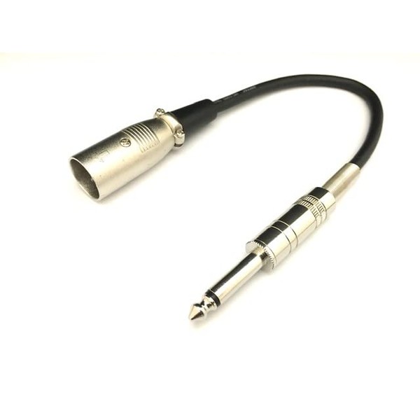 XLR Microphone Terminal Conversion Cord 3 Pin Male to 6.3
