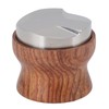 Coffee Distributor Stainless Steel Rosewood Coffee Tamper Leveler for Coffee
