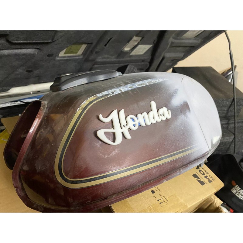 Honda CX500 Fuel Tank HONDA emblem 3DP