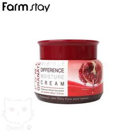farm stay DR Farm Stay Pomegranate Visible Difference Moisture Cream 100G Moisture / DR 팜스테이 석류 비저블 디퍼런스 모이스처 크림 100G 수분
