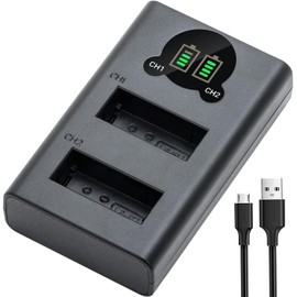 Skower LP-E12 Battery Charger for Canon LC-E12 LC-E12E Charger, EOS M, M2, M10, M50, M50 Mark II, M100, M200, Rebel SL1, PowerShot SX70 HS Camera