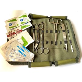 TM Surgical Suture Kit Basic First Aid Set Suture Emergency Trauma Survival Pack