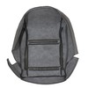 NLQR Front Driver Bottom Replacement Seat Cover Gray Microfiber Leather