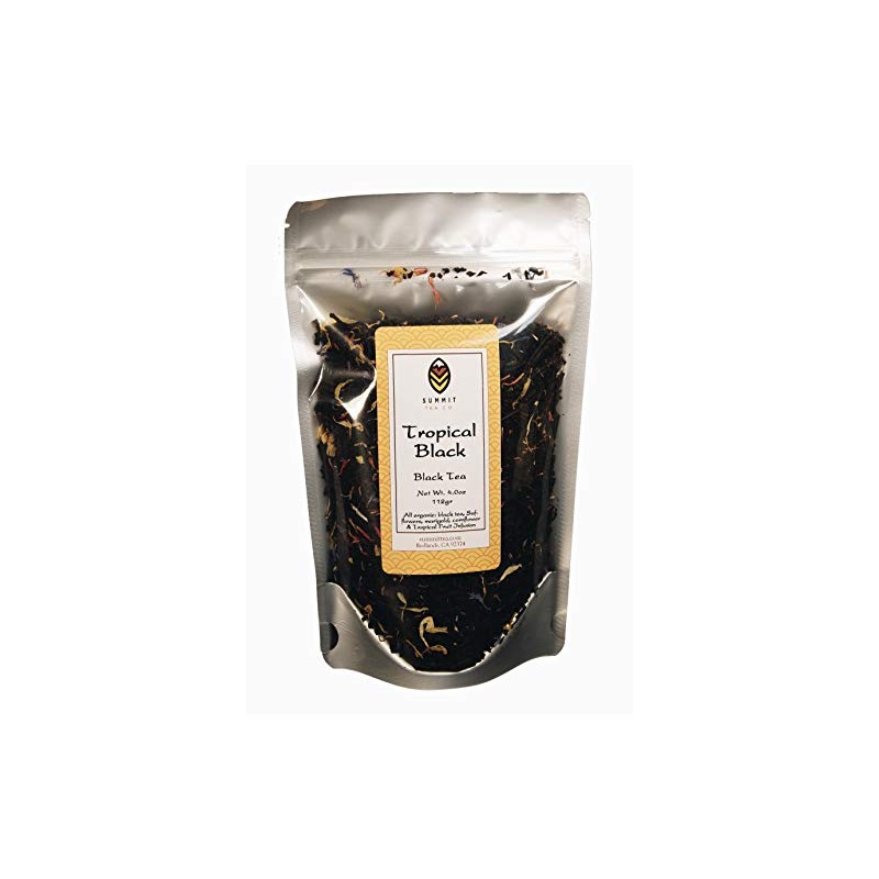 Tropical Black: Organic Passion Fruit & Mango, 4.0 oz by