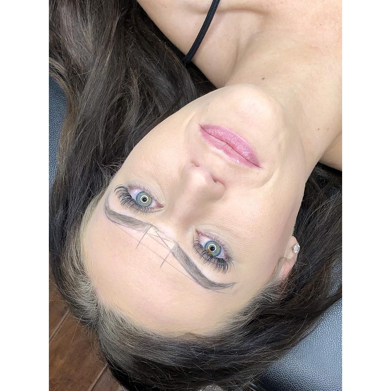 Best Brow Mapping - Cuerda preentintada para microblading, 1 caja