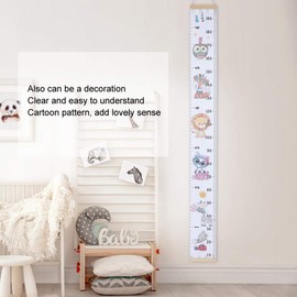 Tnfeeon Growth Chart for Children, Portable Height Measurement, Growth Chart Ruler, Ideal Wall Decoration for Children's Room or Nursery Decoration (#4)