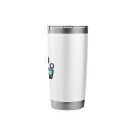 Funny Geocaching Sloth GPS Location Tracker Treasure Hunter Stainless Steel Insulated Tumbler
