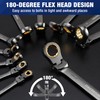 WORKPRO 22-Piece Flex-Head Ratcheting Wrench Set, Ratchet Combination Wrench Sets