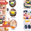 HC Life Cocina De Juguete Infantil Para Niños Luz &