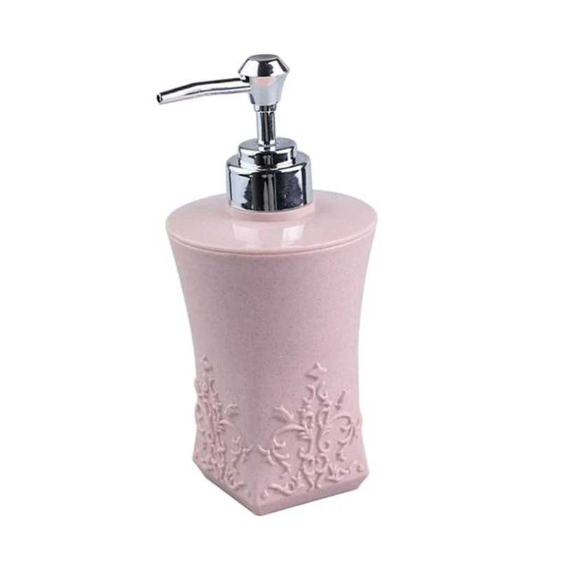 Fenteer Soap Dispenser Plastic 400ml, Refillable Liquid Hand Soap Dispenser