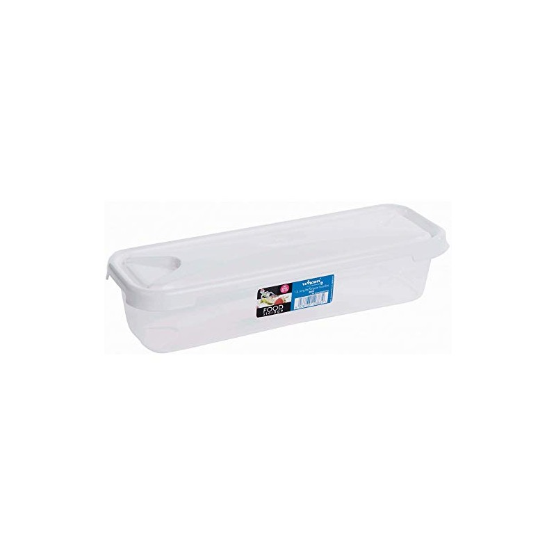 Wham 1.2 litre long rectangular food box