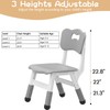 Kids Chair 2 Pack, 3 Level Height Adjustable Kid Chair,