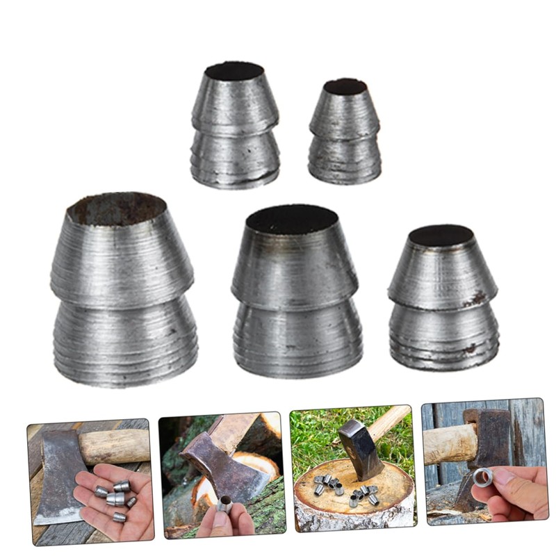 Operitacx 15pcs Metal Handle Wedges Replacement Kit Safety Splitting Wedges