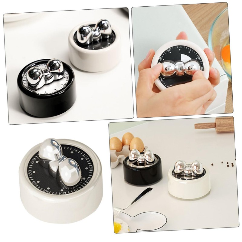 Ciieeo Mechanical Timer for Cooking Study Exercise Sturdy Desktop Timer