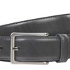 LINDENMANN Men's Leather Belt, Cowhide XL, in 3 Colours, Medium