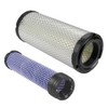 For Kawasaki 11013-7044 & 11013-7045 Inner & Outer Air Filter