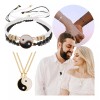 THE9SHOP Yin Yang Pareja O Amistad Pulsera Y Collar De