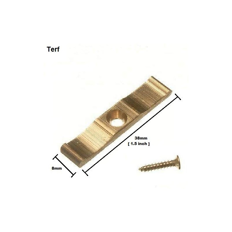 TERF® 5 Pcs Solid Brass Turn Buttons 38mm [ 1.5''
