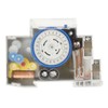 Time Switch Transparent 24h Mechanical Timer Switch with Battery for