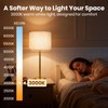 AWOKE 17.7-Inch Tall Cordless Table Lamp, 7500mAh Long-Lasting Battery Operated