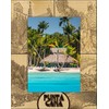 Saddle Mountain Souvenir Punta Cana Laser Engraved Wood Picture Frame