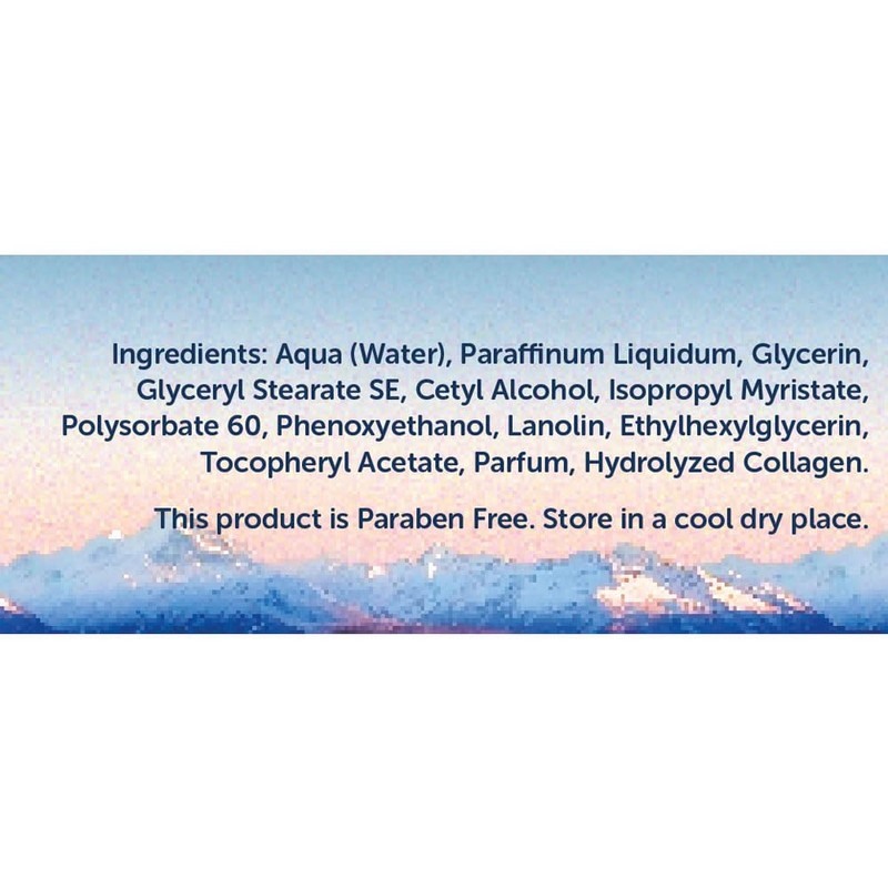New Zealand Organic Lanolin Nourishing Collagen Cream.