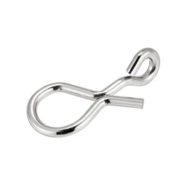 Dr.Fish 100 Pack Fly Fishing Snap 4 Sizes Stainless Steel Quick Change Lure Clip for Fishing Flies, Trout Fishing, Size XL