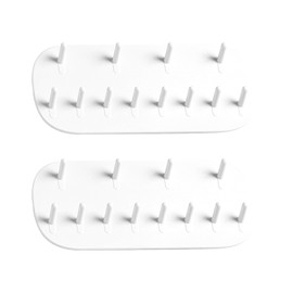 Pack of 2 Jewellery Storage Wall, Hook Rail, Hanging Wall Mount, Chain Storage Hanging, Chain Holder, Jewellery, Jewellery Storage, Small, Storage Jewellery, Chain Stand, Jewellery Holder Wall