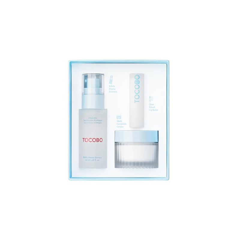 TOCOBO Glow & Moist Trio Set Kit de Cuidado Facial