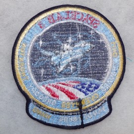 Original USA NASA Spacelab 03 Mission Embroidered Patch Vintage