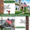 CQ Garden Flag Pole for Outside House, 6 FT Flag