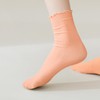 sevening Colorful Ruffled Ankle Socks For Women - Thin 6Pairs
