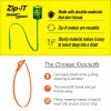 ZIP-IT ZIP IT DRAIN CLEANER, 1-Pack Plastic Drain Stick Hair