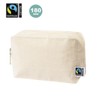 Fairtrade Certified Organic Cotton Toiletry Bag, 180 g/m², 20.5 x