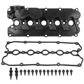 SCITOO Engine Valve Cover with Gasket,Bolts Fit For Volkswagen For Beetle 2006-2018,For Volkswagen For Golf 2010-2014,For Volkswagen For Jetta 2005-2014 Replace # 07K103469L,07K103469D