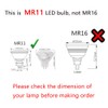 EKSAVE MR11 Halogen Bulbs 12V 20W GU4 Bi-Pin Base Spotlight