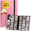 Leather ICHI Cheki Album Book Large Capacity Cheki File Instax