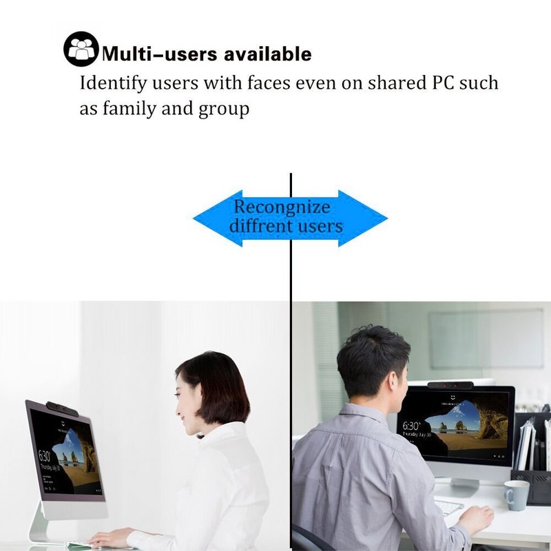 Kaysuda Face Recognition USB IR Camera for Windows Hello Windows