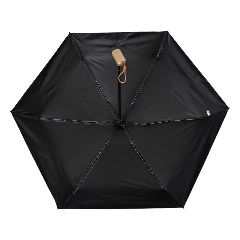 Dual Use Mini Umbrella with Storage Bag Lightweight UV Protection