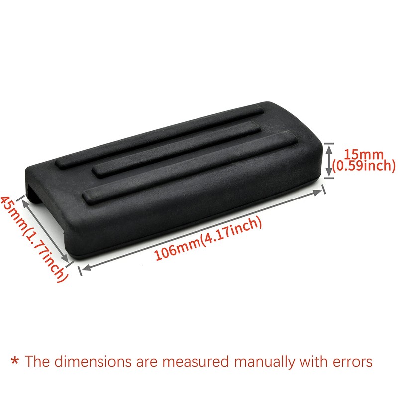 KATIMOTO Larger Brake Pedal for Ryker, Extended Brake Foot Rest